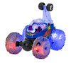 Samochód zdalnie sterowany RC dla dzieci Tumbler PL tańczy i świeci niebieski