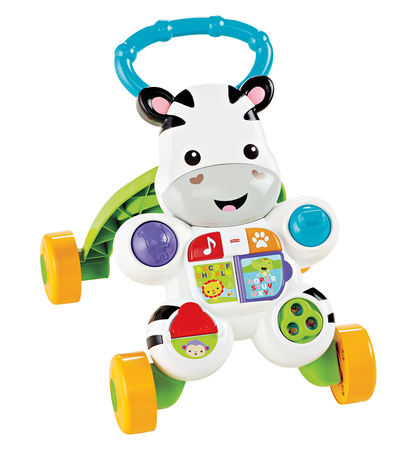 Interaktywny chodzik pchacz Zebra FISHER-PRICE dla dzieci DPL53