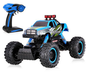 Duży samochód zdalnie sterowany ROCK CRAWLER Auto RC 1:14 2,4GHz niebieski