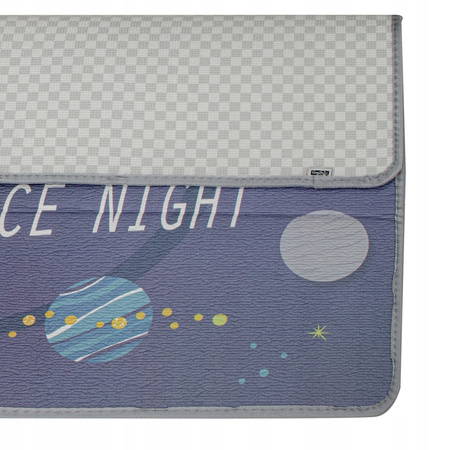 Piankowa mata edukacyjna dla dzieci z motywem kosmosu dywan 173x113