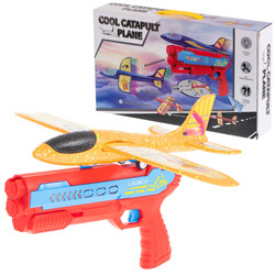 Automatyczna wyrzutnia styropianowych samolotów czerw-pom