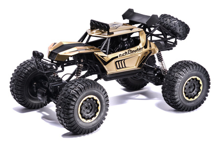 Duży samochód terenowy zdalnie sterowany RC Auto Rock Crawler 1:8 51cm złoty