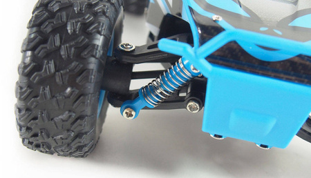 Duży samochód zdalnie sterowany Desert Truck Auto RC Buggy 1:24 2,4GHz niebieski