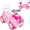 Jeździk chodzik pchacz samochodzik autko dla dzieci różowy z dźwiękiem
