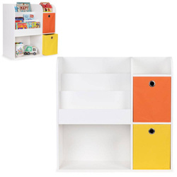 Drewniany regał szafka do dziecięcego pokoju organizer na zabawki Ecotoys