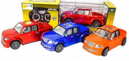 SAMOCHÓD ZDALNIE STEROWANY PICKUP DLA DZIECI JEEP NA PILOTA 1:24 MIX  KOLORÓW