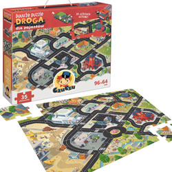 CzuCzu Duuuże puzzle - Droga dla pojazdów