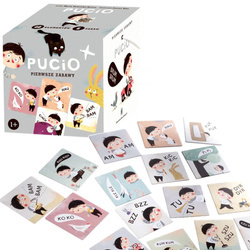 Gra Pucio: Pierwsze zabawy Nasza Księgarnia 12M+