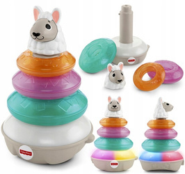 Fisher Price Linkimals interaktywna lama piramidka dla dzieci GHY82