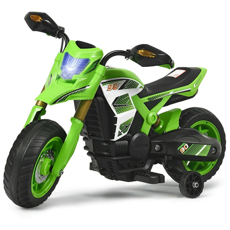 Duży motocykl elektryczny Motor na akumulator dla dzieci TR1909 zielony