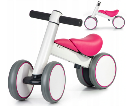 Rower rowerek biegowy dla dzieci chodzik jeździk różowy Ecotoys LC-V1309 PINK