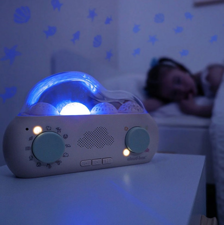 Projektor muzyczny dla dzieci CloudBox lampka bajki polsko-angielski