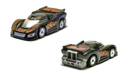 Samochód zdalnie sterowany Defier Climbing Car Auto RC na pilota Jeździ po ścianach pomarańczowy