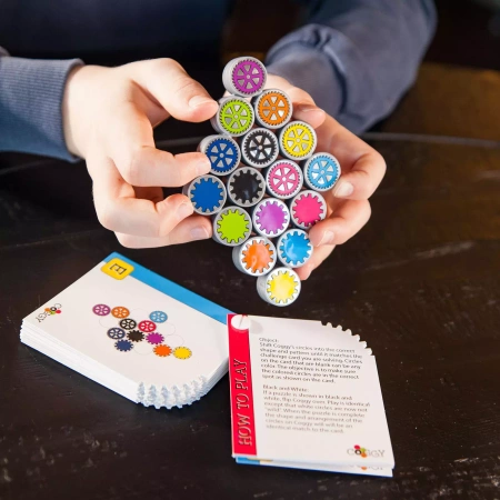 Gra logiczna dla dzieci Łamigłówka Coggy Układanka Fat Brain Toys FA116-1