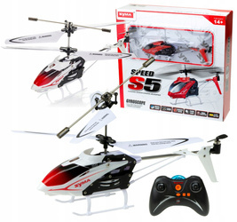Duży helikopter zdalnie sterowany SYMA S5 dla dzieci na pilota samolot biały