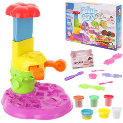 Kreatywny zestaw do zabawy w cukiernie masa plastyczna ciastolina maszynka do lodów