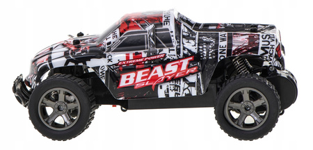 Duży samochód RC zdalnie sterowany Rock Crawler Climbing 1/18 dla dzieci Auto wspina się czerwony