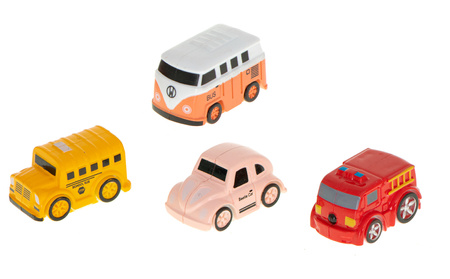 Interaktywny tor samochodowy z przeszkodami dla dzieci 4 samochody Zestaw dla 2 osób