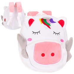 Plecak dla przedszkolaka - Pluszowy Jednorożec
