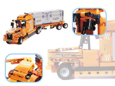 Sterowany transpotrter RC Klocki CADA 634el C71002W