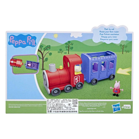 Świnka Peppa Zestaw z figurką- Pociąg pani Królik +2 figurki