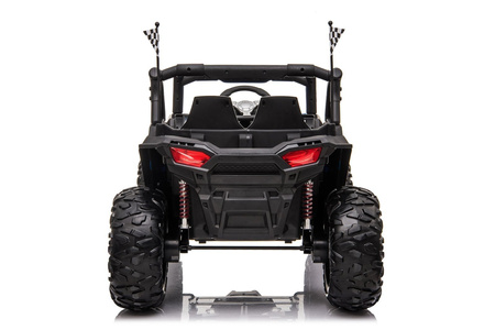 Duży samochód elektryczny Jeep JC999 dla dzieci Auto na akumulator z 4 silnikami i światłami LED