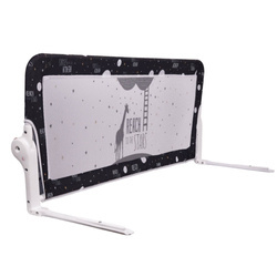 Barierka ochronna do łóżka Osłonka 150cm - czarna