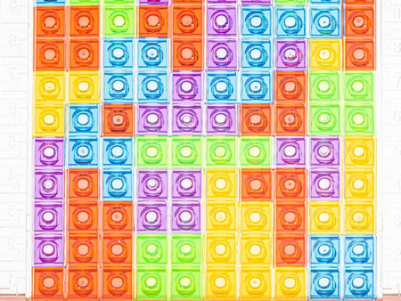 Gra logiczna tetris układanka z klockami puzzlami dla dzieci 70 el