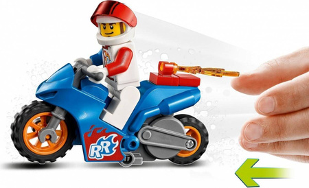 LEGO City Stuntz 60298 Rakietowy motocykl kaskaderski