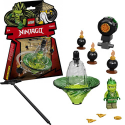 Lego Ninjago - Szkolenie wojownika Spinjitsu Lloyda 70689