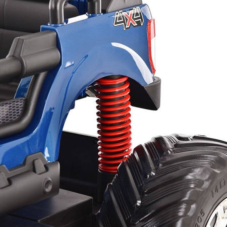 Pojazd na akumulator samochód elektryczny Monster Truck Ford Ranger auto dla dzieci niebieski