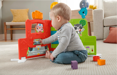 Interaktywna edukacyjna gigaksiążka Uczę się Fisher Price