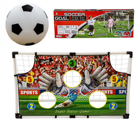 Zestaw piłkarski Bramka do piłki nożnej dla dzieci z piłką i pompką