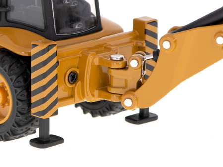 Koparko ładowarka złyżką skala 1:50 model metalowy 