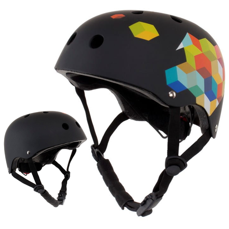 Kask rowerowy dla dzieci M z lampką LED Cubic Sun Baby 3-7 lat