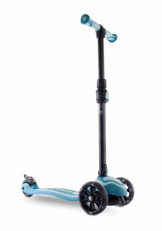 Hulajnoga balansowa trójkołowa dla dzieci Sun Baby niebieska Flash koła LED