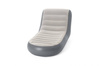 Dmuchany szary fotel leżak materac 165x84x79 cm Bestway 75064