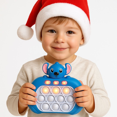 Zabawka zręcznościowa antystresowa dla dzieci POP IT POPIT STITCH gra elektroniczna sensoryczna