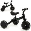 Rowerek biegowy z pedałami Rower trójkołowy dla dzieci 4w1 Ecotoys czarny YM-BB-6 BLACK