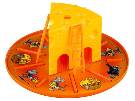 Gra rodzinna Kot i myszy złap ser dla dzieci kostka kot myszki