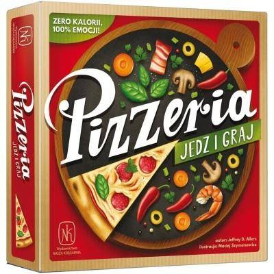 Rodzinna gra towarzyska Pizzeria Nasza Księgarnia Jedz i graj