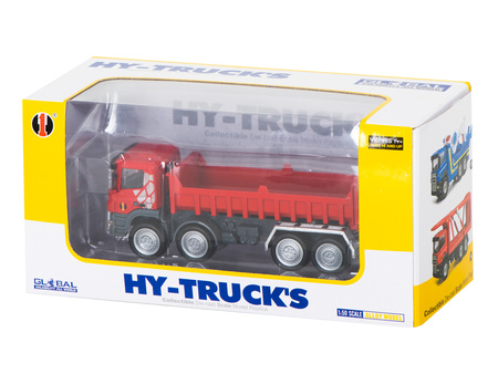 Wywrotka metalowe auto budowlane Die-Cast czerwona
