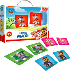 Gra Memo - Memos Maxi Psi Patrol - 24 elementy TREFL