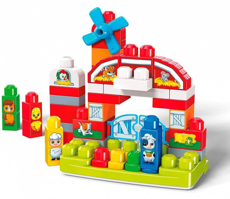 Fisher Price: Muzyczna farma Mega Bloks 46 elementów