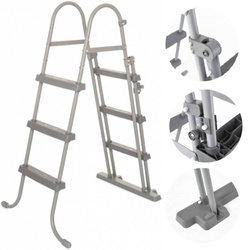 Dwustronna bezpieczna drabinka do basenu Bestway 107 cm