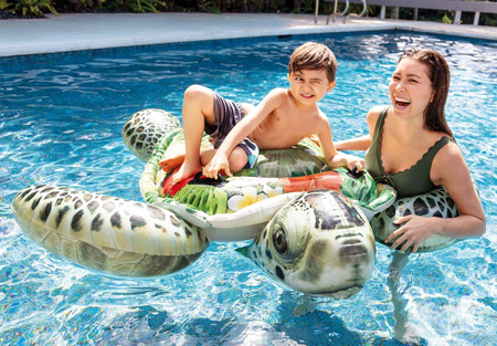 Dmuchany materac plażowy żółw morski 57555 INTEX