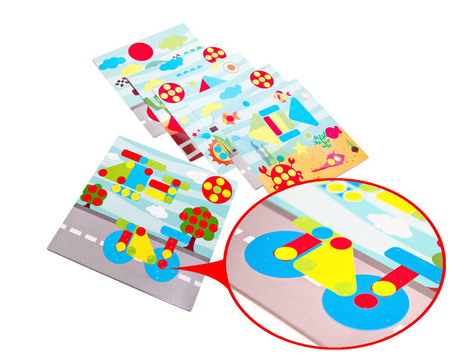 Zestaw edukacyjny konstrukcyjny dla dzieci Klocki do układania Wkrętarka Układanka w walizce 261 elementów