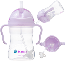 Innowacyjny kubek bidon dla dzieci z obciążoną słomką BBox Gelato Boysenberry 240ml BB00518