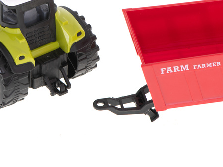 Traktor z przyczepą - dźwięki i światła LED