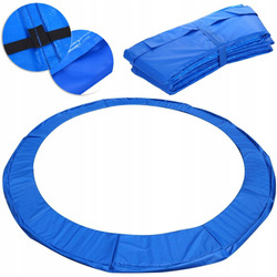 Uniwersalna osłona sprężyn do trampoliny 360 - 370cm 12FT Mata na trampolinę niebieska